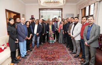 On the occasion of Pravasi Bharatiya Divas 2024 on 9.1.2024, Ambassador Pooja Kapur hosted and felicitated leaders of the Indian diaspora from different walks of life as well as Friends of India in Denmark, for their immense contribution in building New India and the vibrant India Denmark relationship.